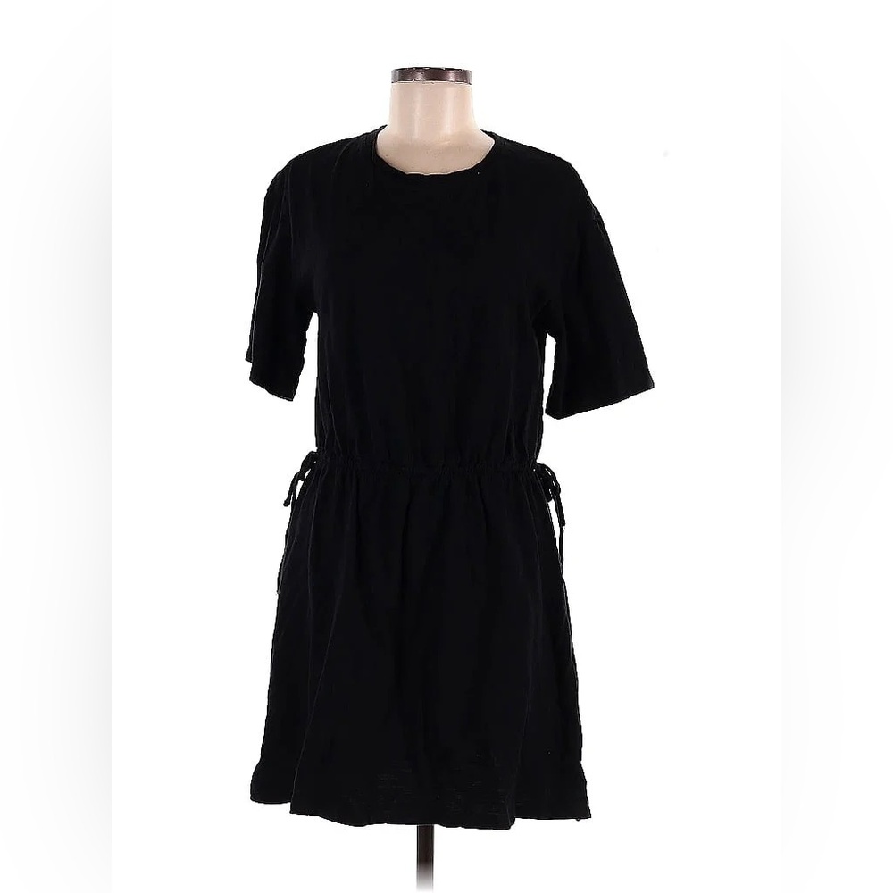 American Eagle Tie Waist Cinched T Shirt Dress